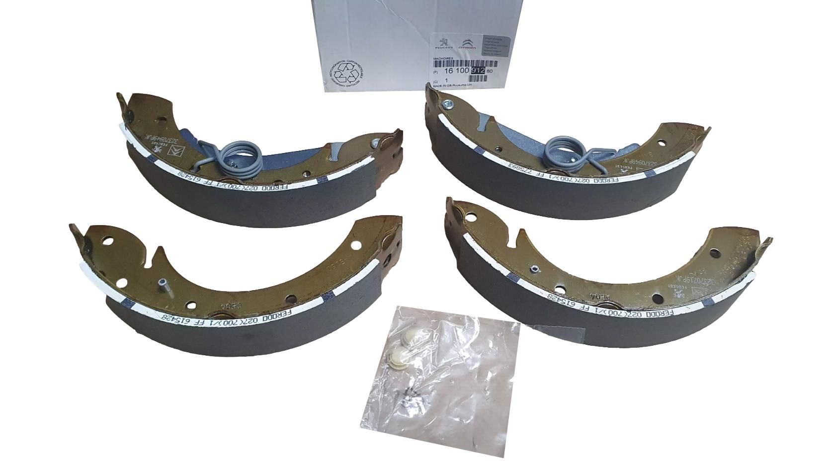 Mâchoires de frein Original 1610091280 Citroen Peugeot main product photo