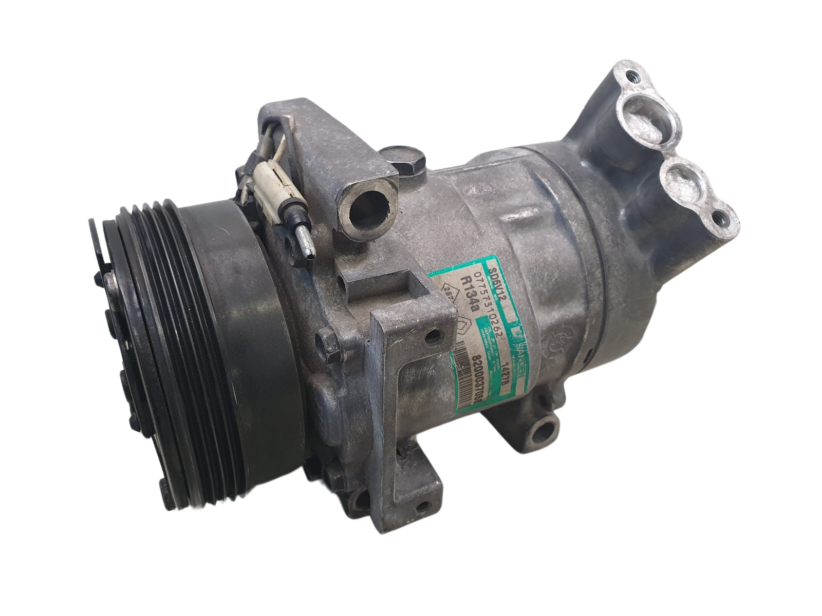Compresseur De Climatisation 8200037058 1,2 Renault Nissan Sanden SD6v12 1427B main product photo