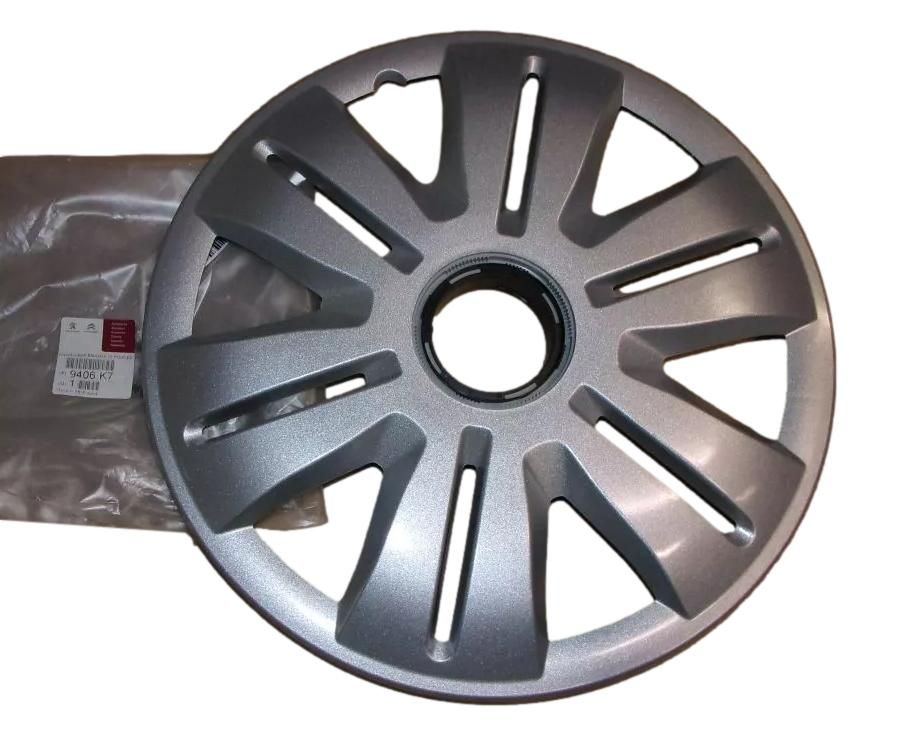Cache Roue 15' Original 9406K7 9406.K7 Citroen Peugeot main product photo