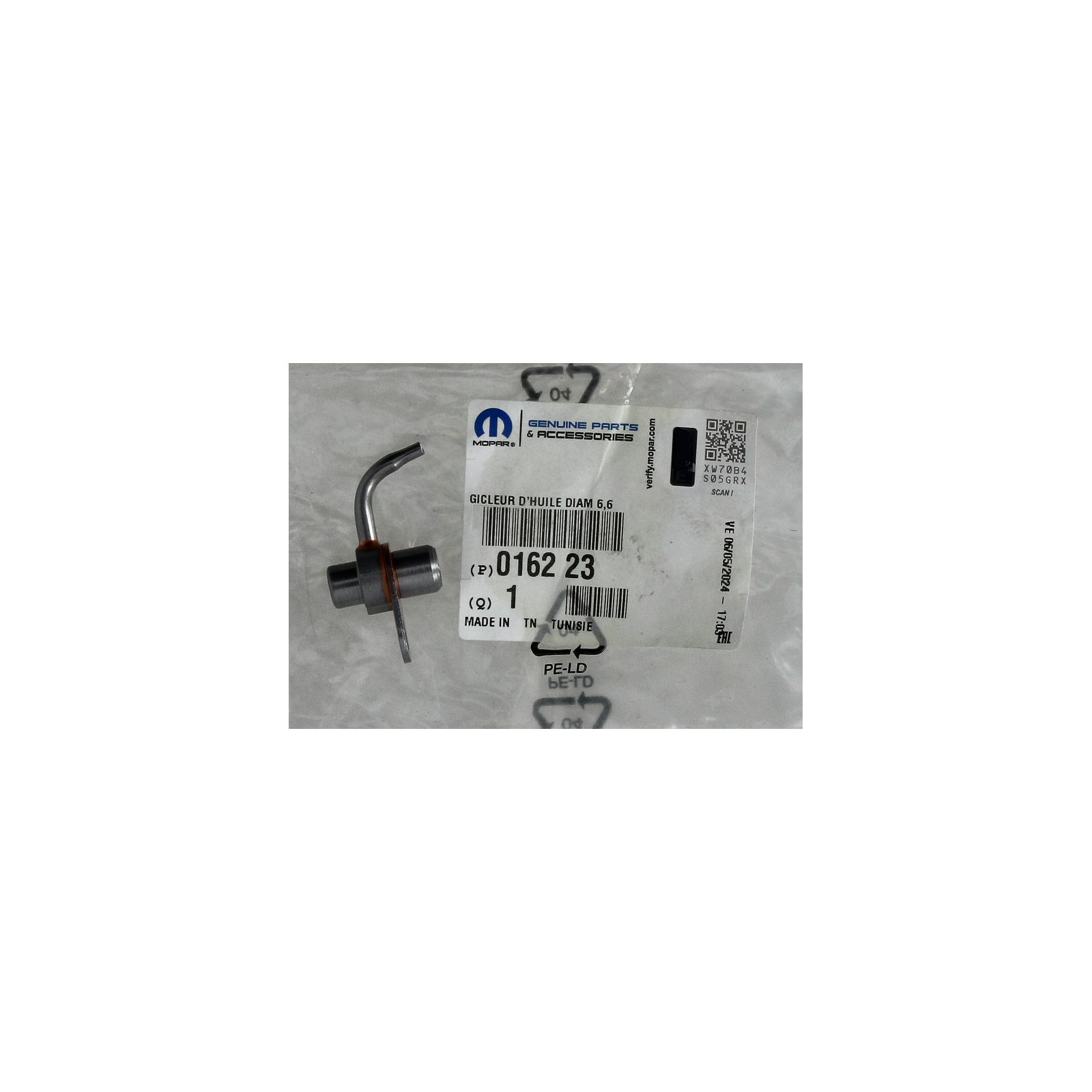 Gicleur d'huile Original 016223 0162.23 Citroen Peugeot main product photo