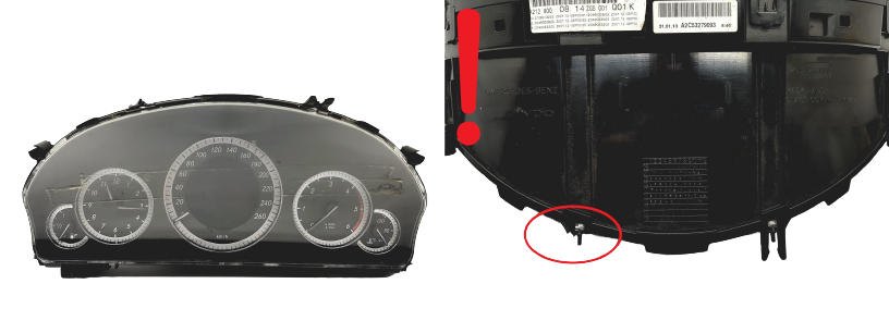 Bloc Compteurs Vitesse Mercedes E W 212 A2129000814 VDO main product photo