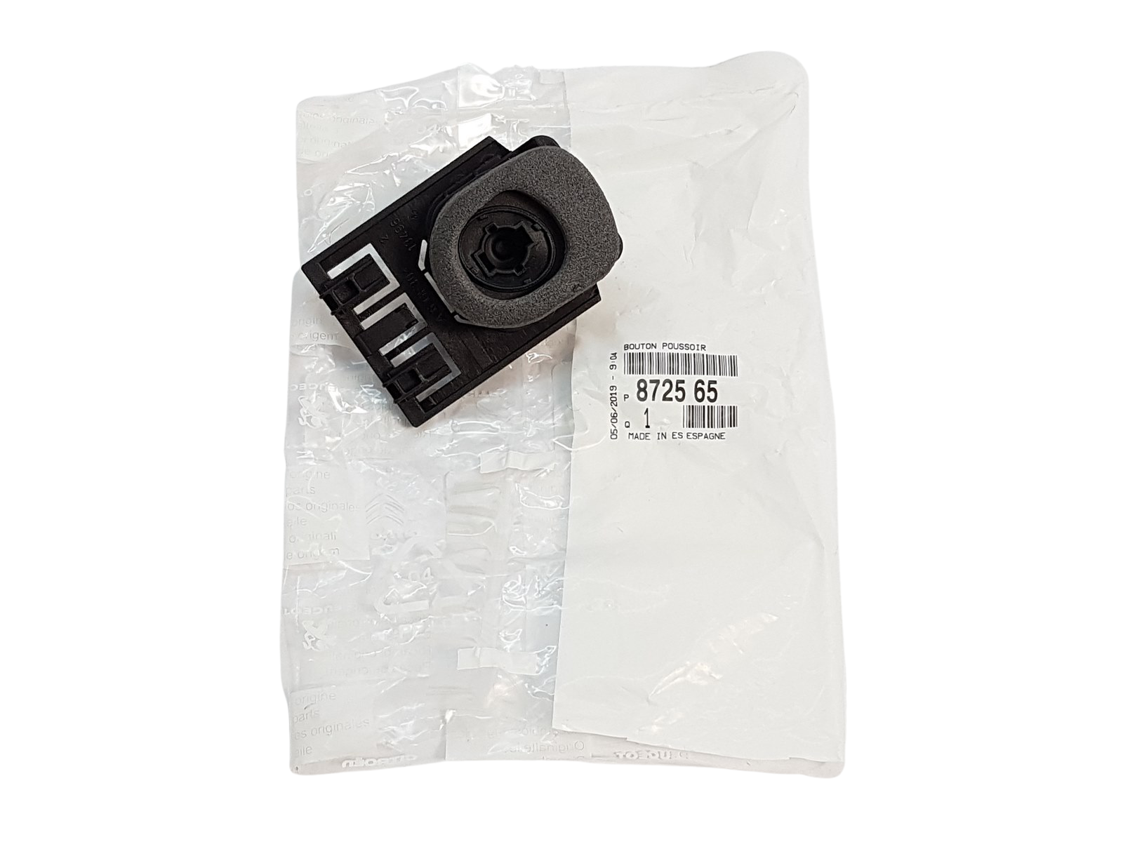 Commutateur De Verrou Centrale Nouvelle Original Peugeot 407 607 872565 8725.65 main product photo