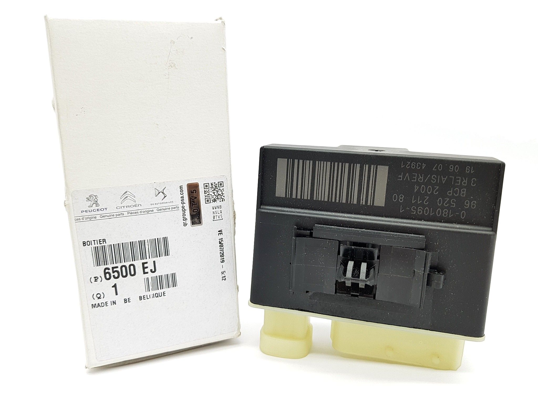 Relais Original Citroen Peugeot 6500EJ 9662570880 main product photo