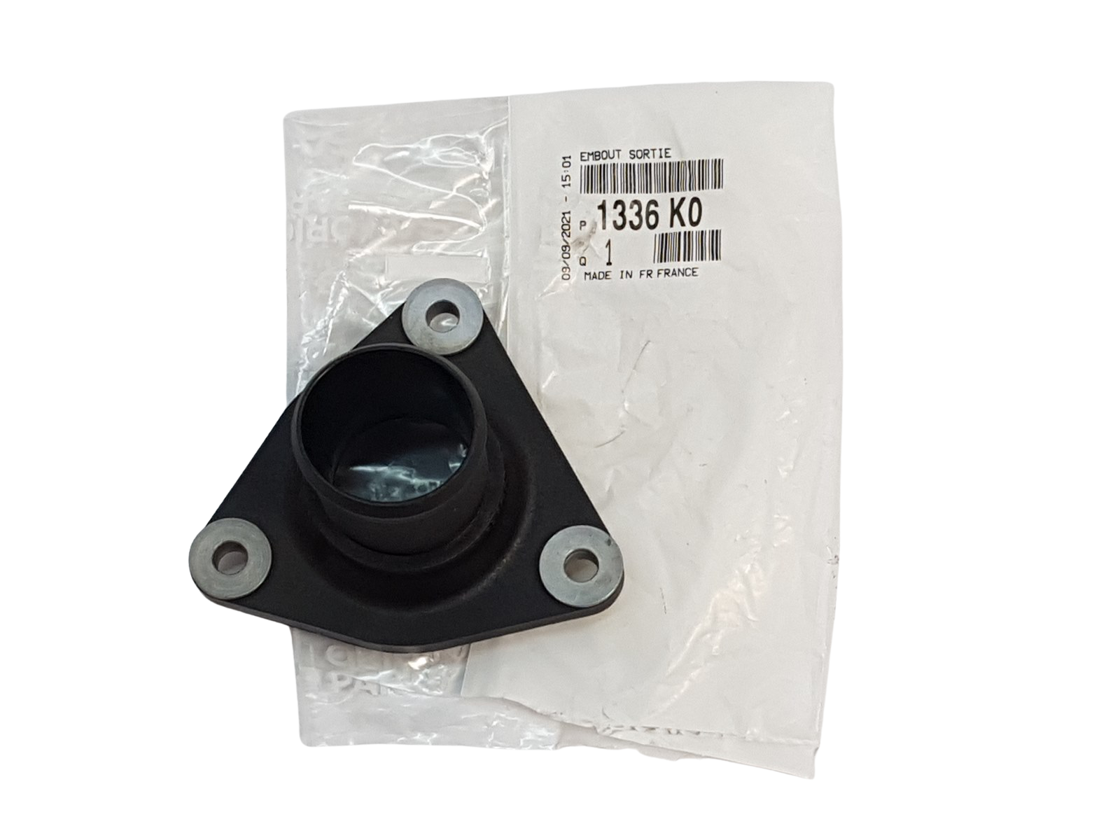 Tubulure De Sortie D`Eau De Thermostat Original Citroen Peugeot 1.6 16v 1336K0 main product photo