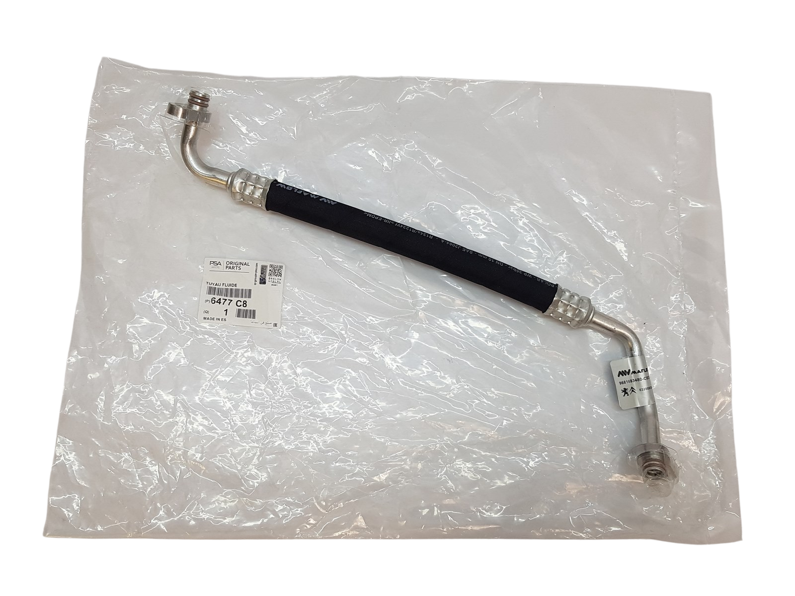 Tuyau De Climatisation Original Citroen Peugeot 6477C8 9681693480 main product photo