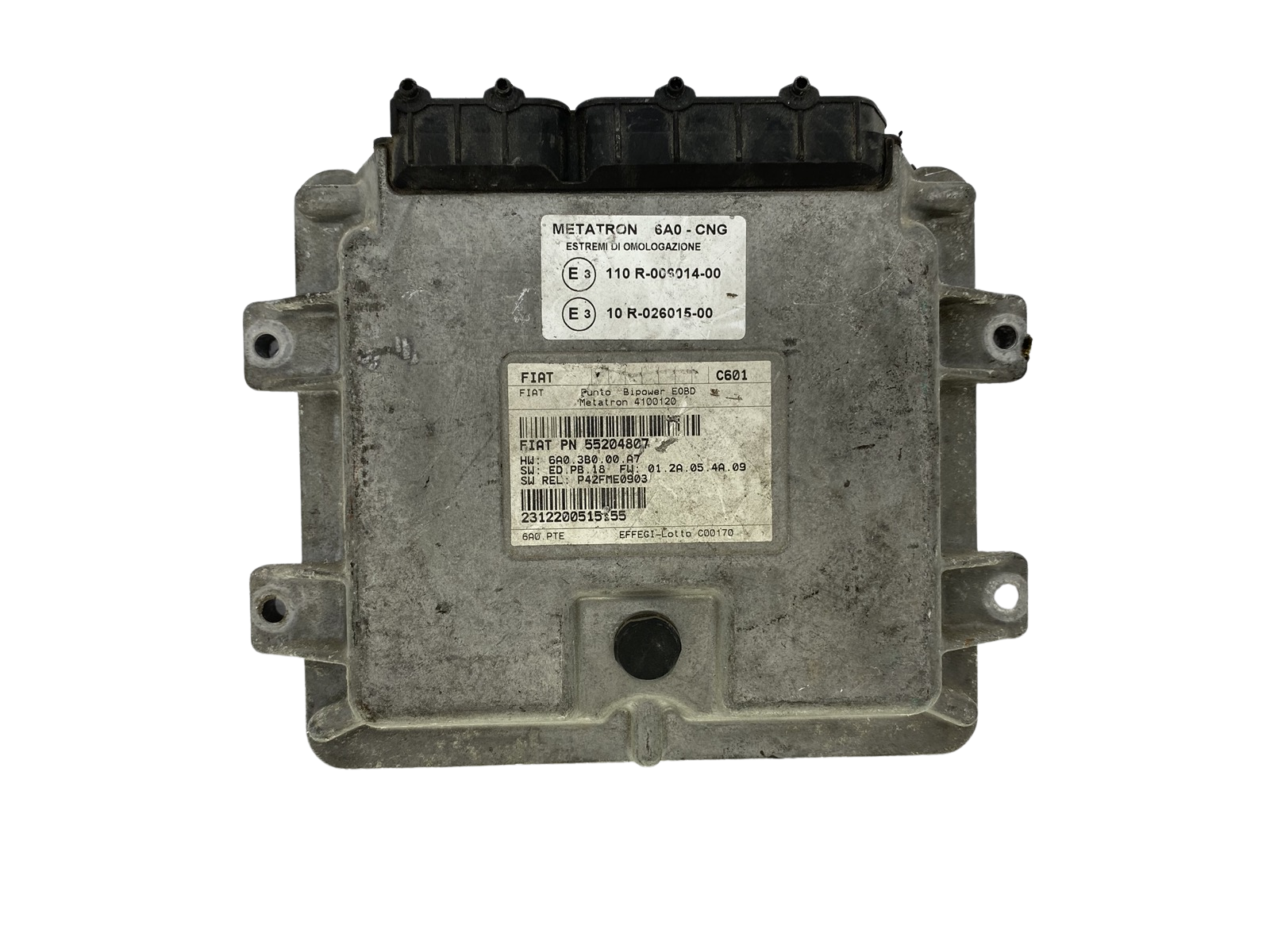 Calculateur 55204807 4100120 110R-006014-00 P42FME0903 Fiat Metatron main product photo