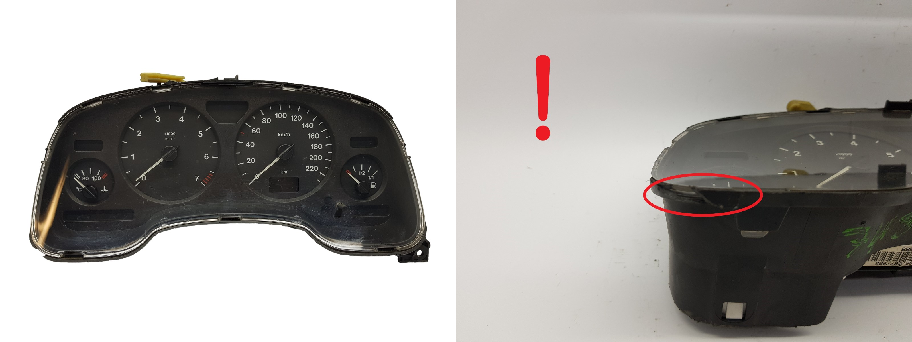 Bloc Compteurs Vitesse Opel Astra G 09193339 110280067005 2441 main product photo