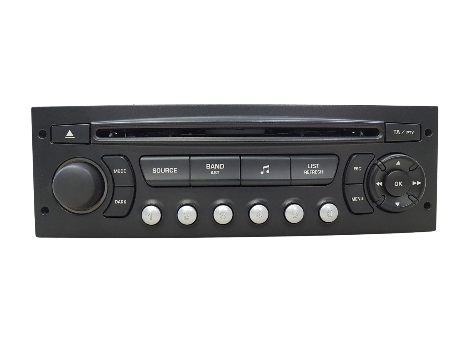 Radio Cd Peugeot 307 9659139977 7645038392 Blaupunkt 1302 main product photo