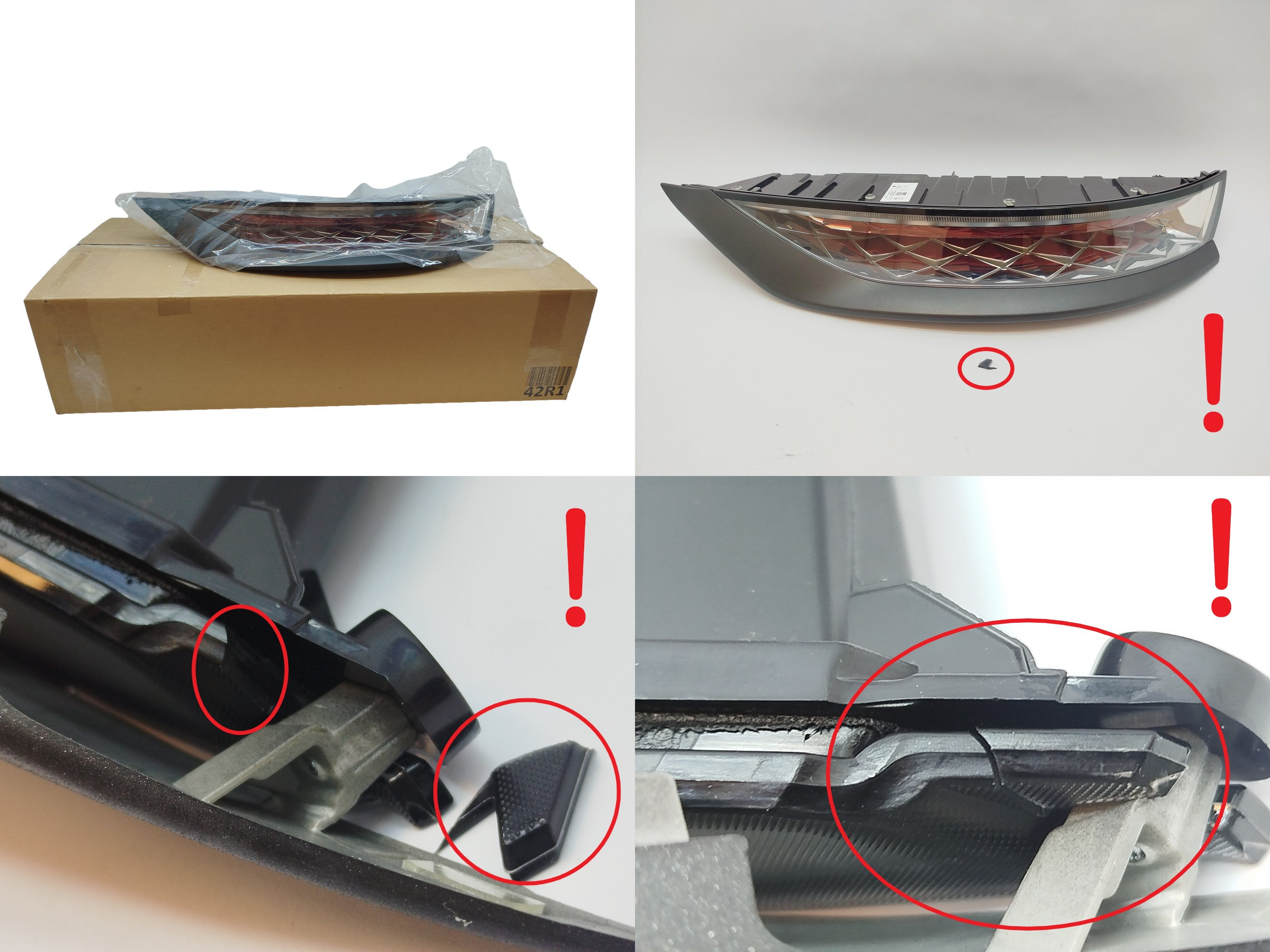 Phare De Voiture Original Droit Arrière 9824986480 Citroen DS7 Outlet main product photo