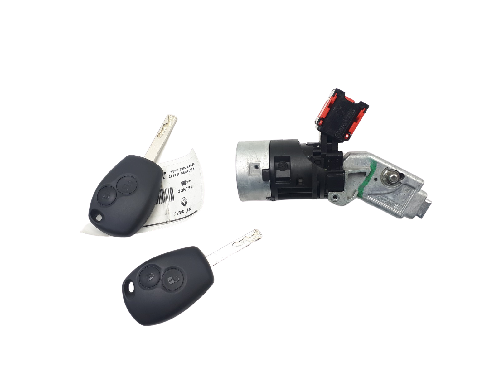 Commutateur D’allumage Clio 3 Modus Twingo 2 487002147R N0502060 Valeo 0km main product photo