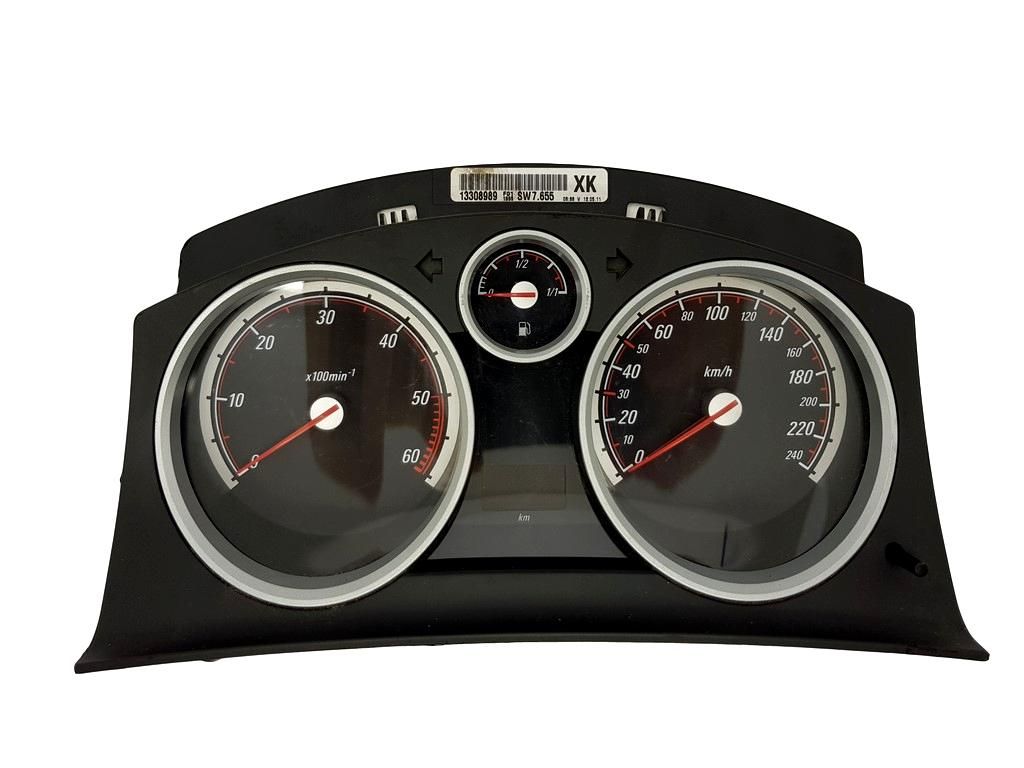 Bloc Compteurs Vitesse Opel Astra Zafira 13308989XK main product photo