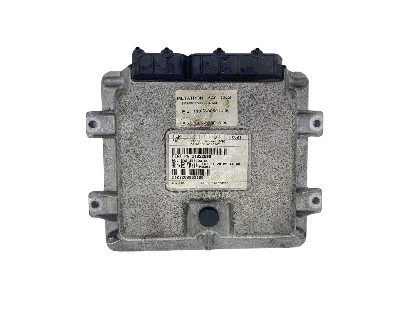 Calculateur 51822896 4100147 6A0.3B0.00.A9 Fiat Metatron 61361 main product photo