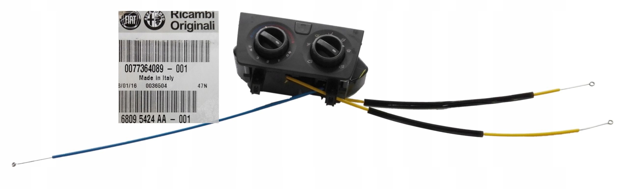 Moteur Ventilateur Chauffage Original Jumper Boxer Ducato III 77364089 main product photo