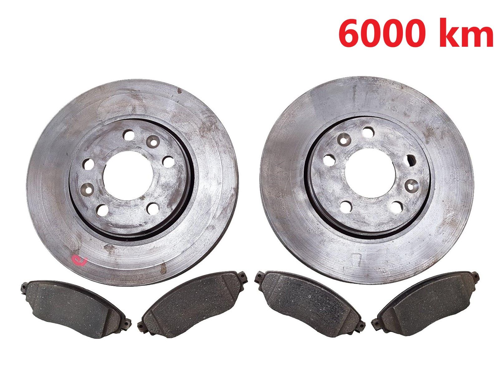 Disques de frein Avant Renault Trafic 3 Vivaro 2 NV300 402066352R 6000km main product photo