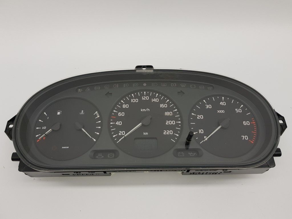 Bloc Compteurs Vitesse Renault Megane 1 Scenic 1 7700847782 G 17261 main product photo