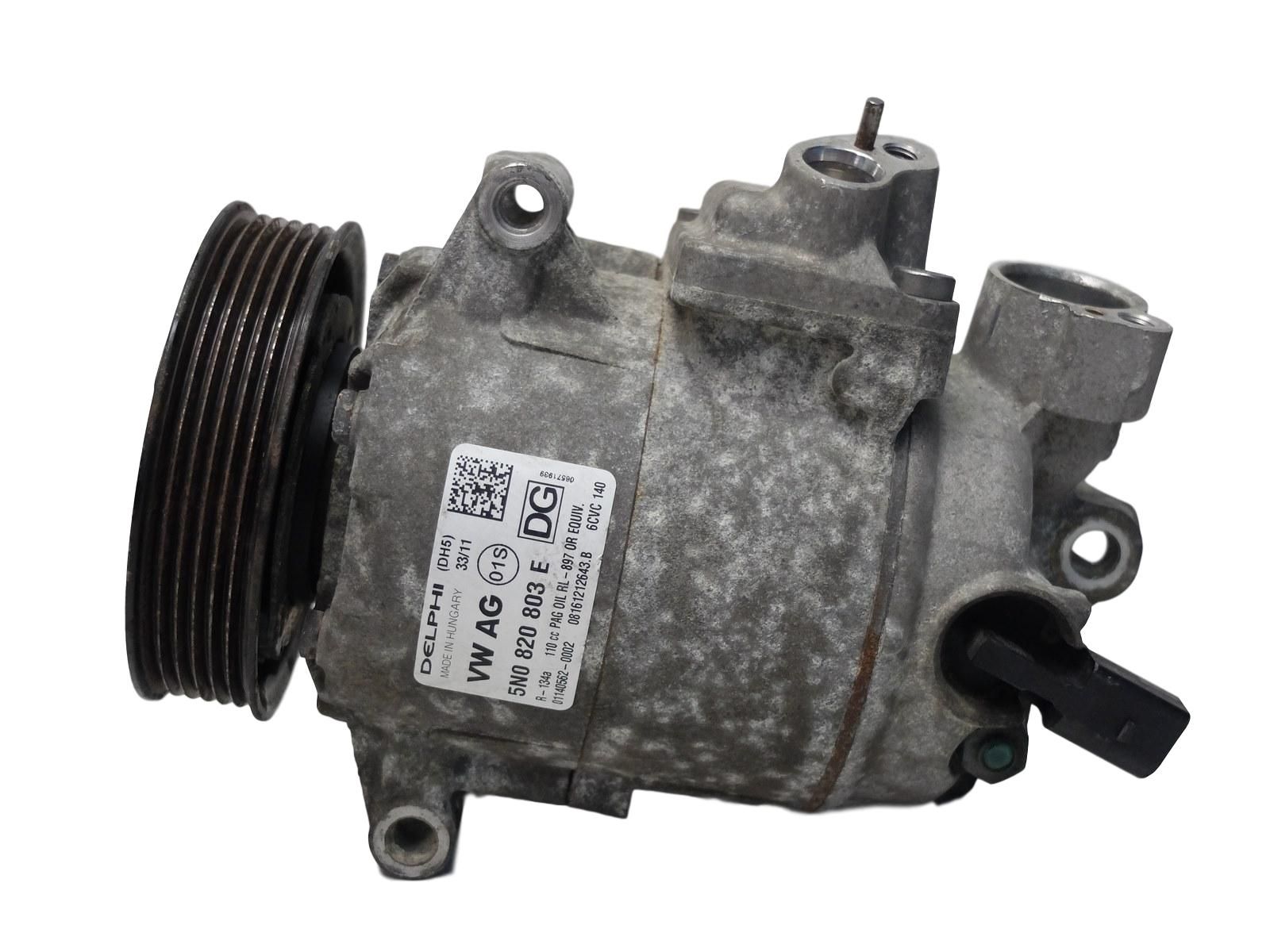 Compresseur De Climatisation 5N0820803E 01140562 VW Seat Skoda Delphi main product photo