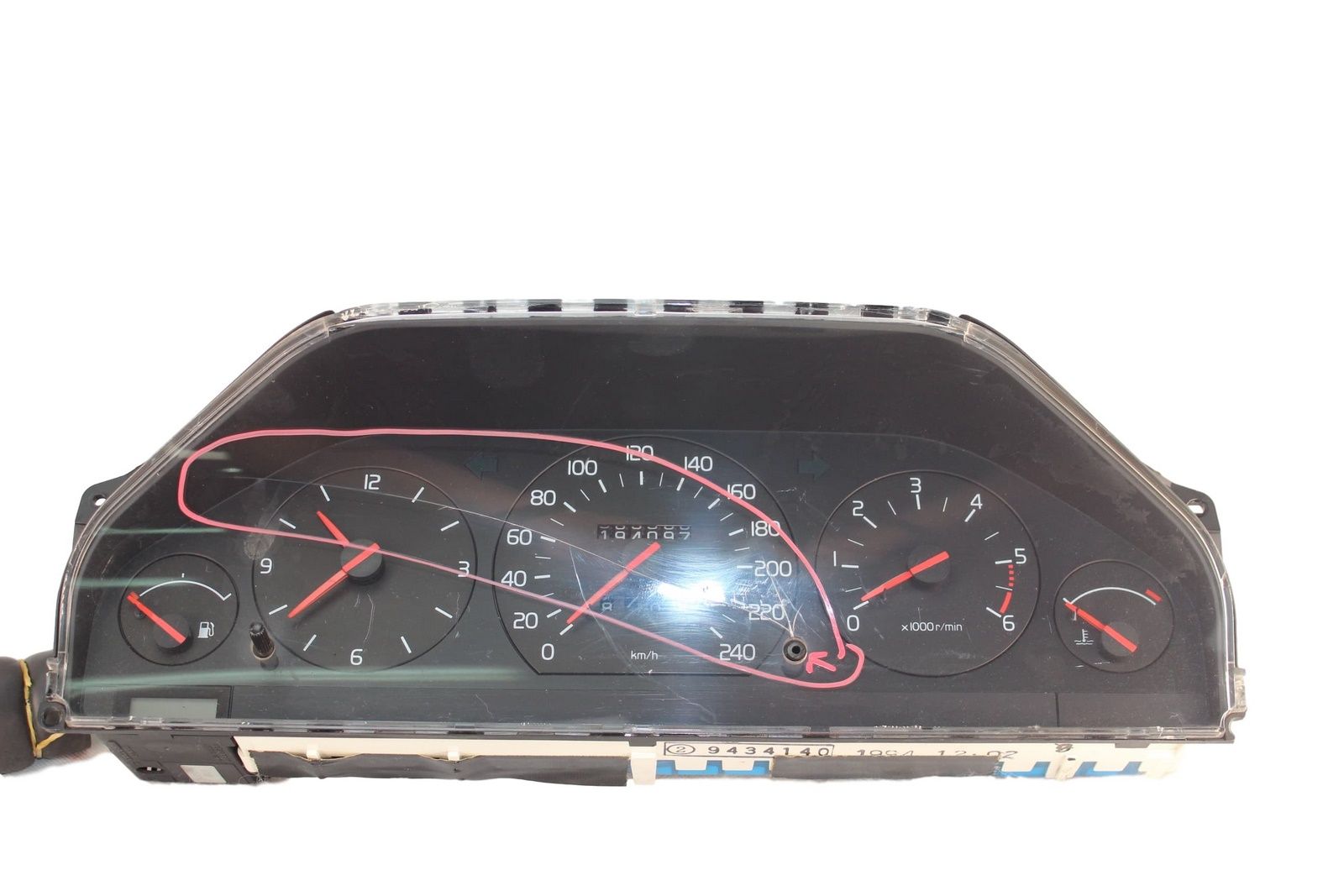 Compteur Compte Tour Volvo 769914-291 769914291 main product photo