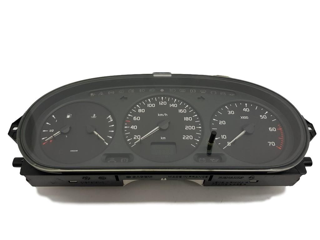 Bloc Compteurs Vitesse Renault Megane 1 Scenic 1 7700847782 G 17335 main product photo