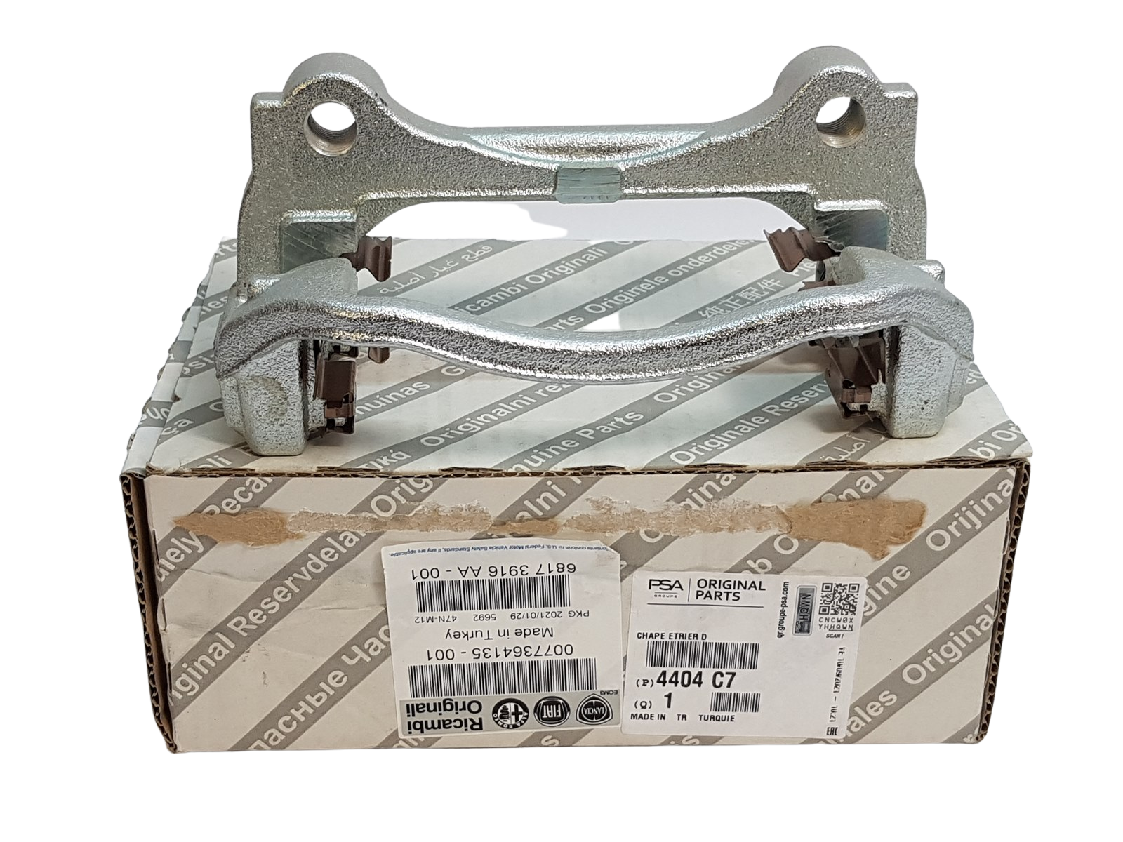 Support Étrier De Frein Original Droit 4404C7 4404.C7 Peugeot Citroen main product photo