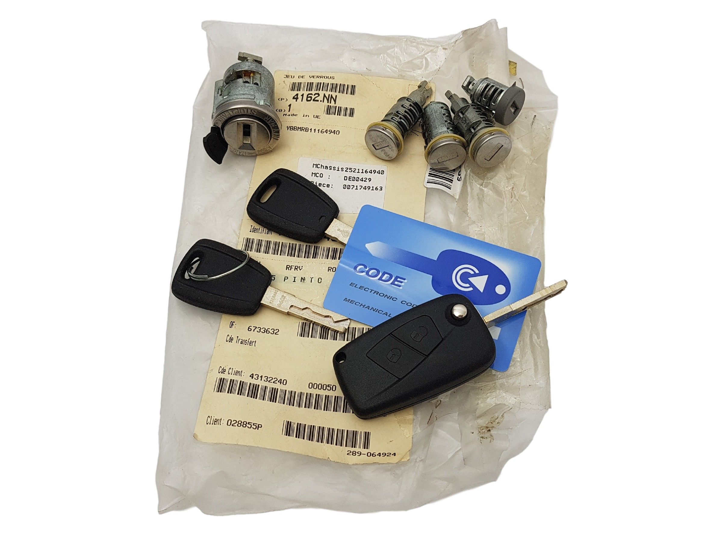 Cylindre De Fermeture Original Jumper Boxer Ducato 3 4162NN main product photo