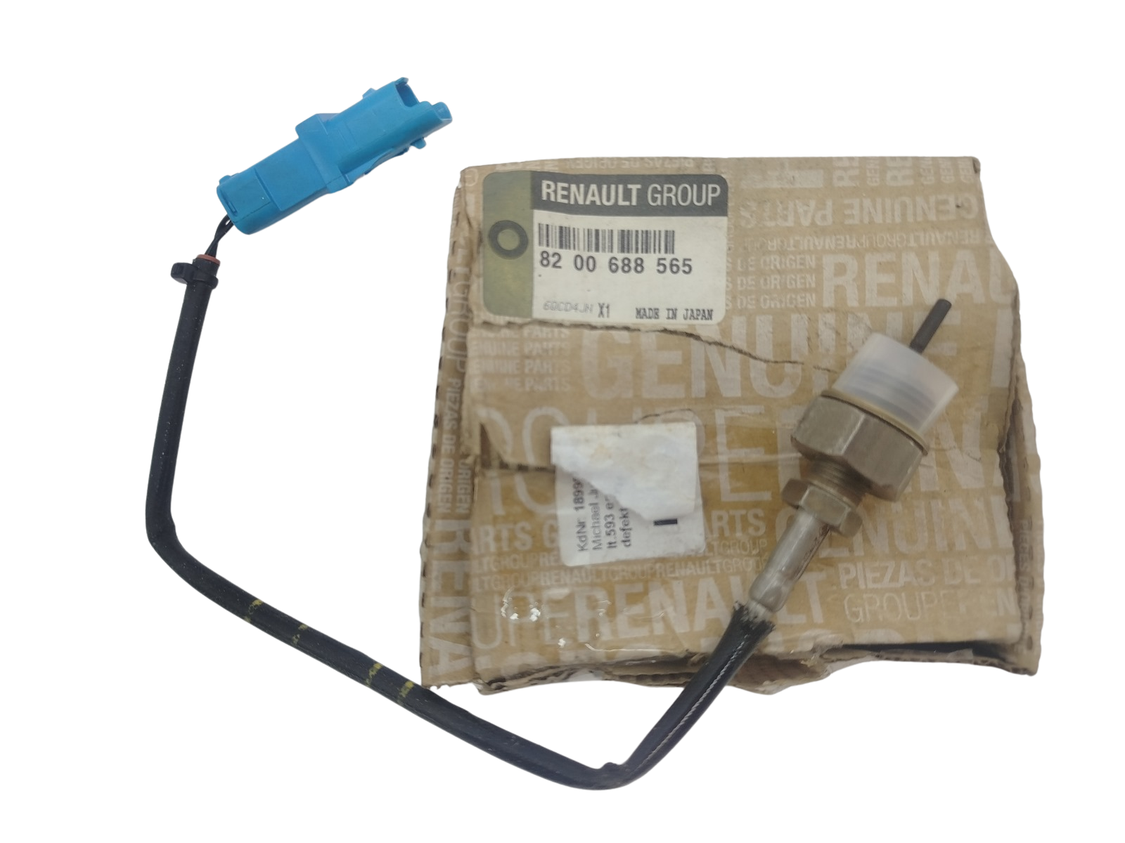 Capteur De Température De Gaz D`Echappement Original Renault 8200688565 main product photo