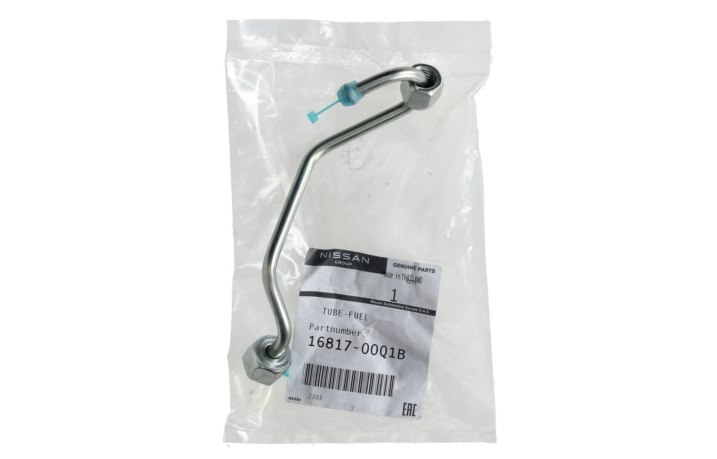 Tuyau D’alimentation Carburant Original 1681700Q1B 8200855936 Renault Nissan main product photo