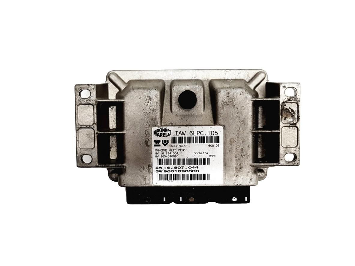 Calculateur 9661890080 16.807.044 IAW6LPC.105 PSA Magneti Marelli main product photo