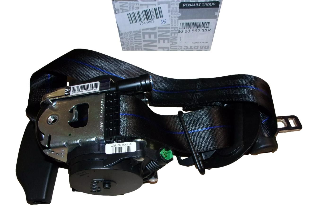 Ceinture De Sécurité Gauche Avant Original 868856232R Renault main product photo