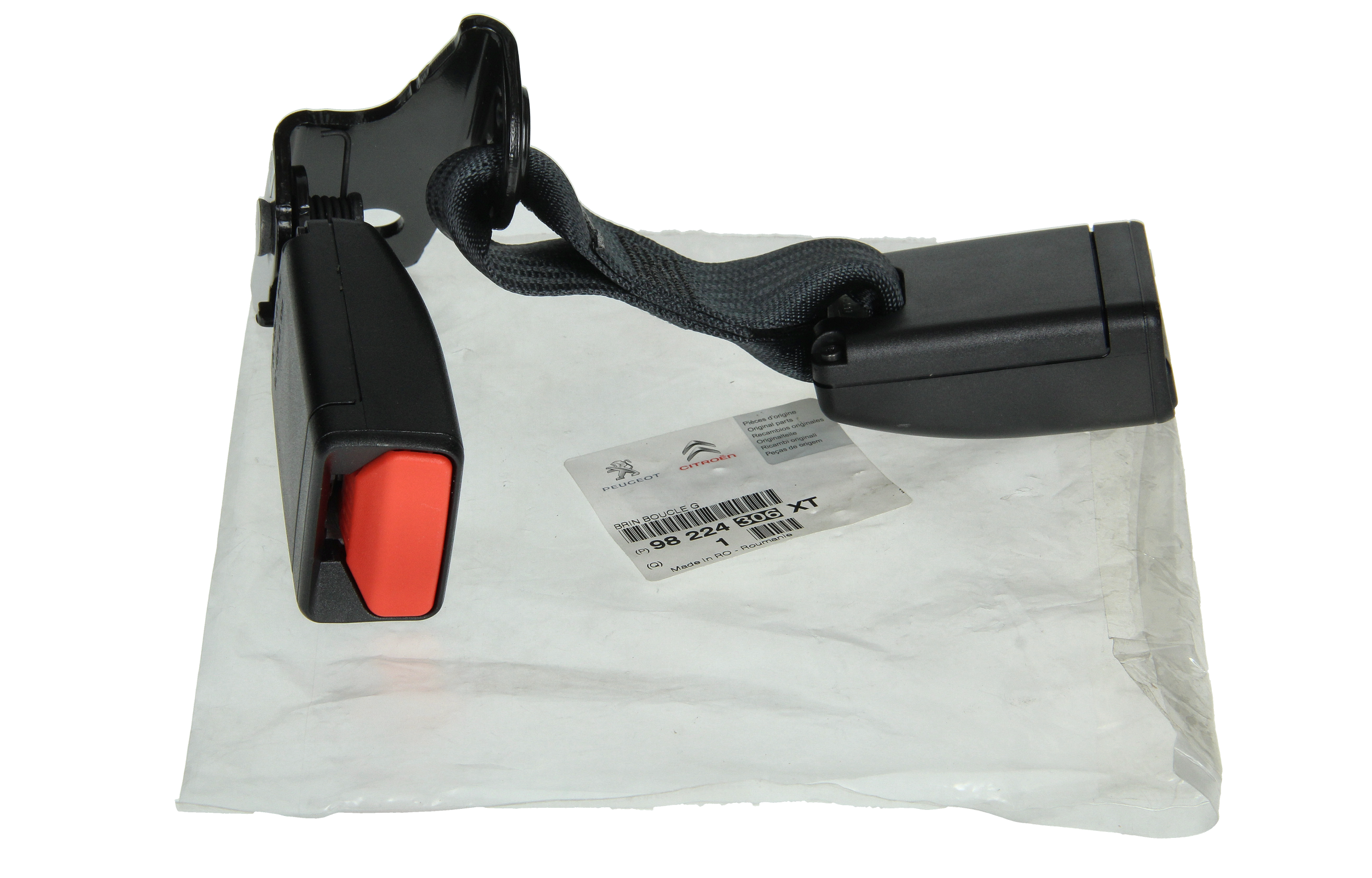 Tendeur De Ceinture De Sécurité Gauche Arrière Original 98224306XT Citroen main product photo