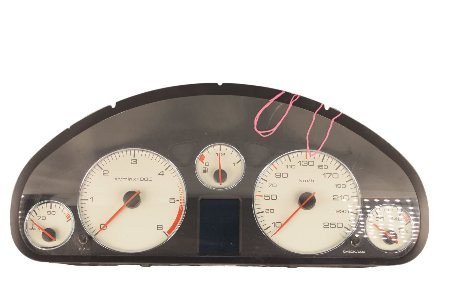 Bloc Compteurs Vitesse Peugeot 407 9651855380 main product photo