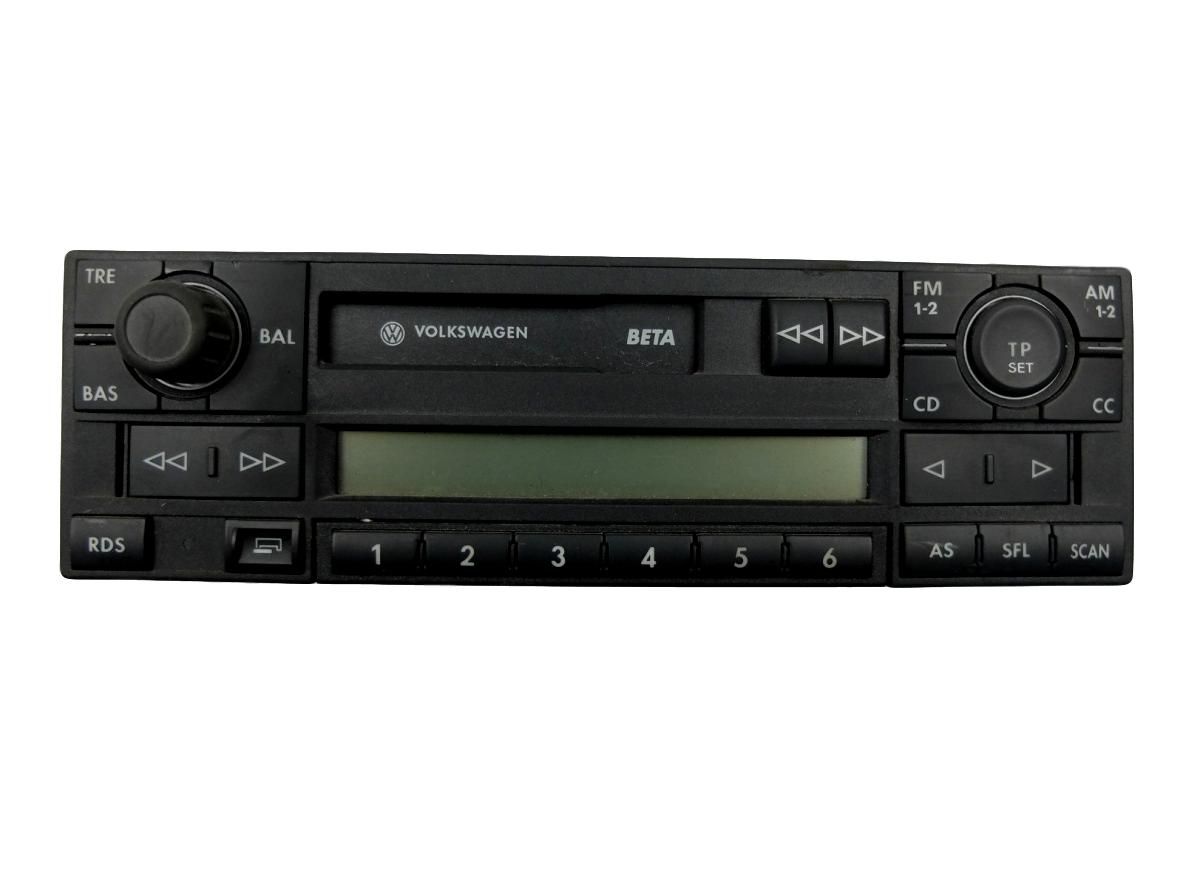 Radiocassette Volkswagen 1J0035152F 7649234360 Beta Blaupunkt main product photo