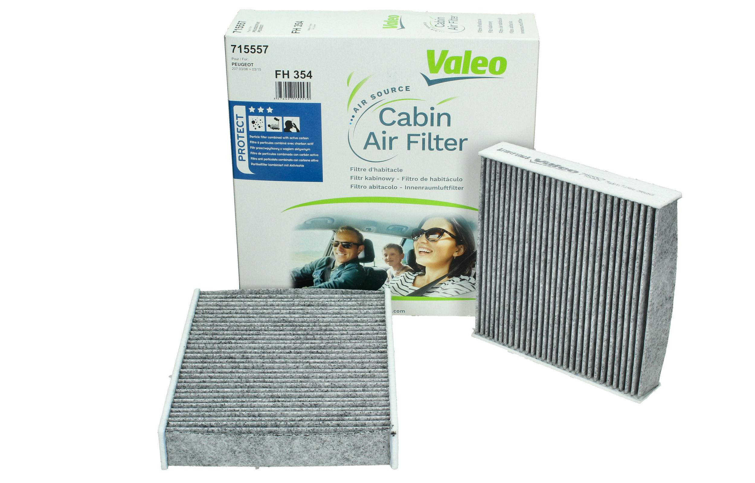 Filtre Cabine,Filtre D`Habitacle Citroen Peugeot 1609428080 715557 Valeo main product photo