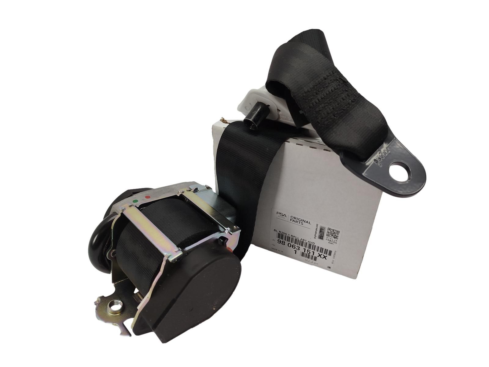 Ceinture De Sécurité Droit Avant Original Peugeot 98063151XX main product photo