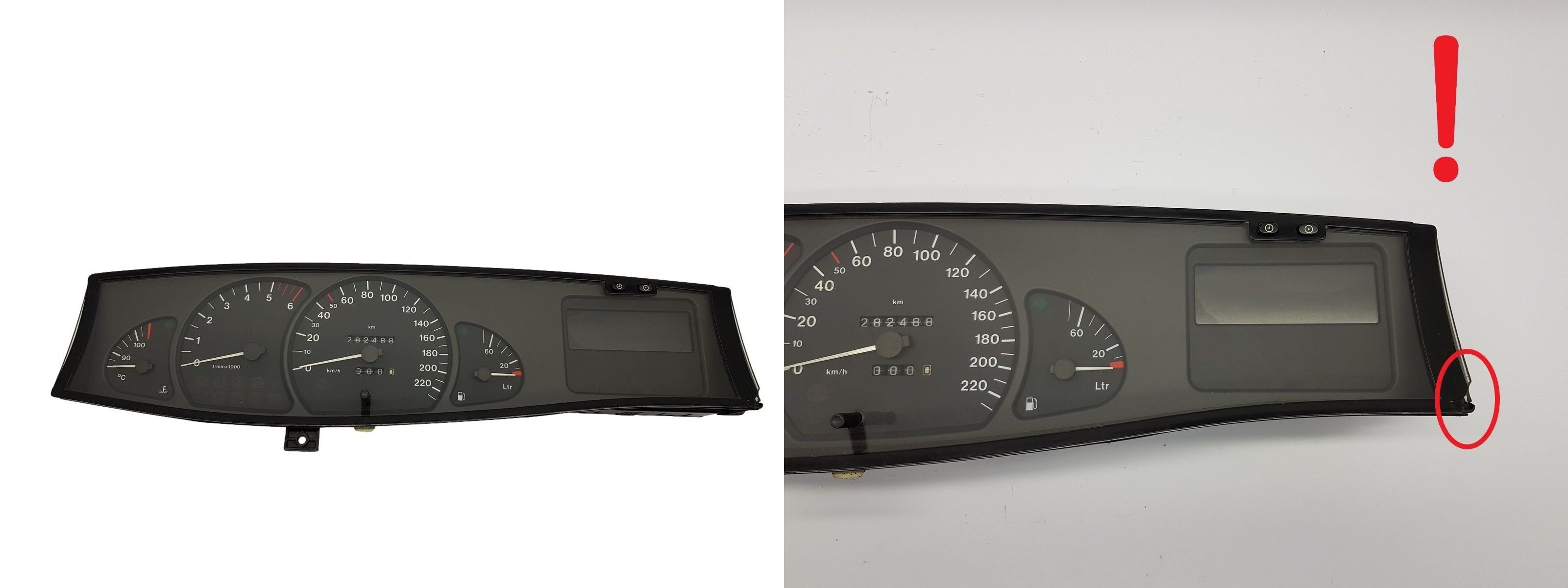 Bloc Compteurs Vitesse Opel Omega B 90564485PC 110.008.812/003 2043 main product photo
