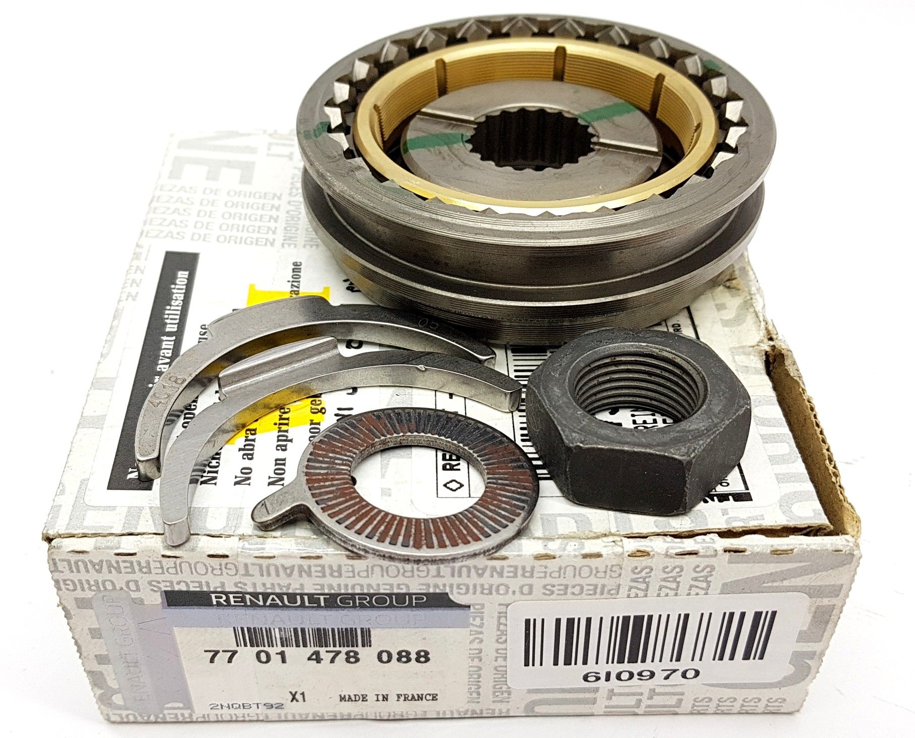 Synchroniseur Cinquième Vitesse Orig Renault Kangoo Duster Clio JR5 7701478088 main product photo