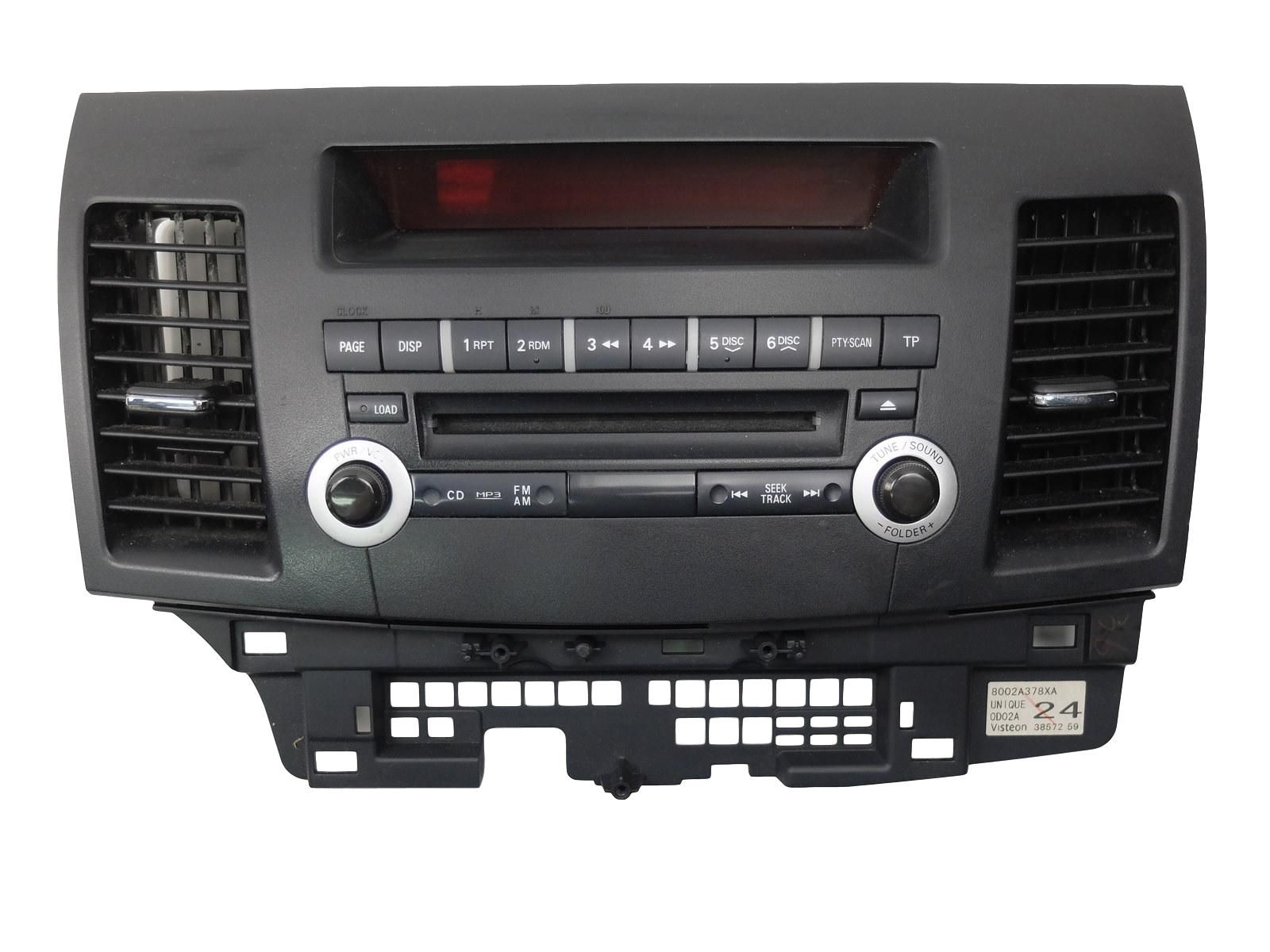 Radio Cd Mp3 Mitsubishi Lancer 8002A378XA main product photo
