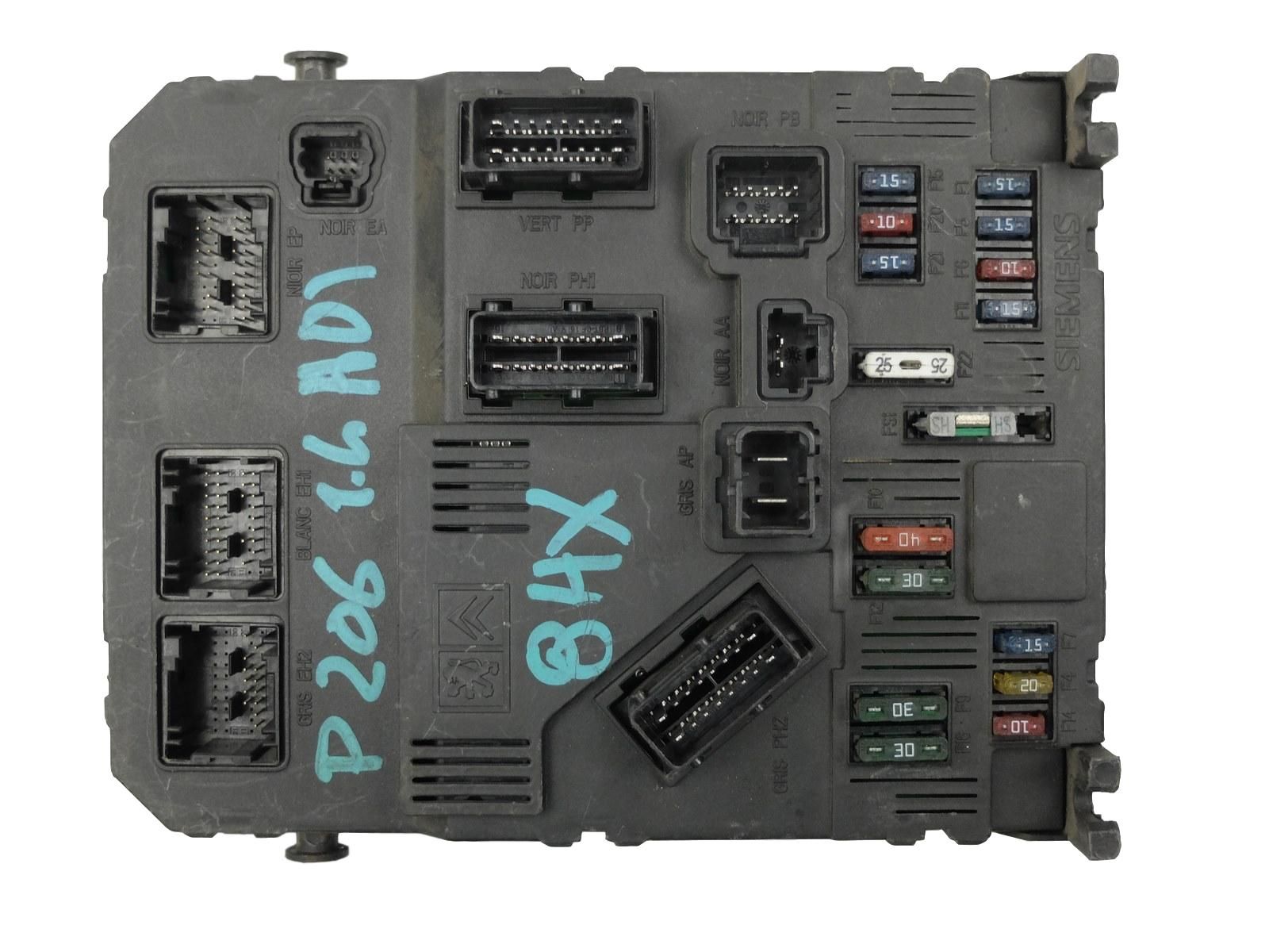 Calculateur BSI 9646777380 S118085210E Peugeot Citroen Siemens main product photo