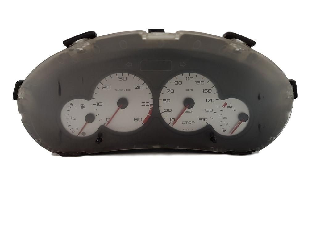 Bloc Compteurs Vitesse Peugeot 206 9648836580 6104TZ main product photo