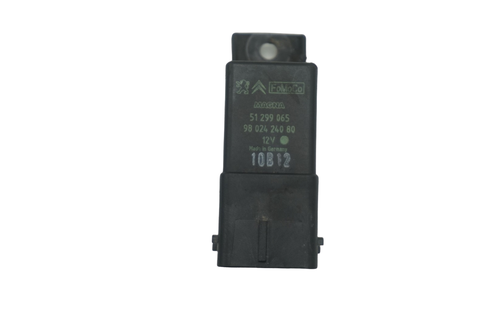 Relais De Bougie 9802424080 1.6 HDI Citroen Peugeot C3 C4 208 3008 main product photo