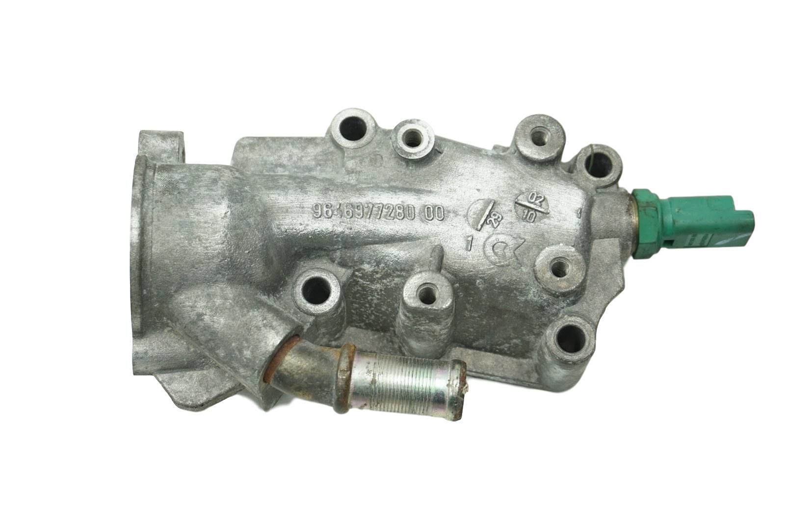 Boitier Thermostat D'eau moteur 1336W3 9646977280 1,4 1,6 Citroen Peugeot main product photo