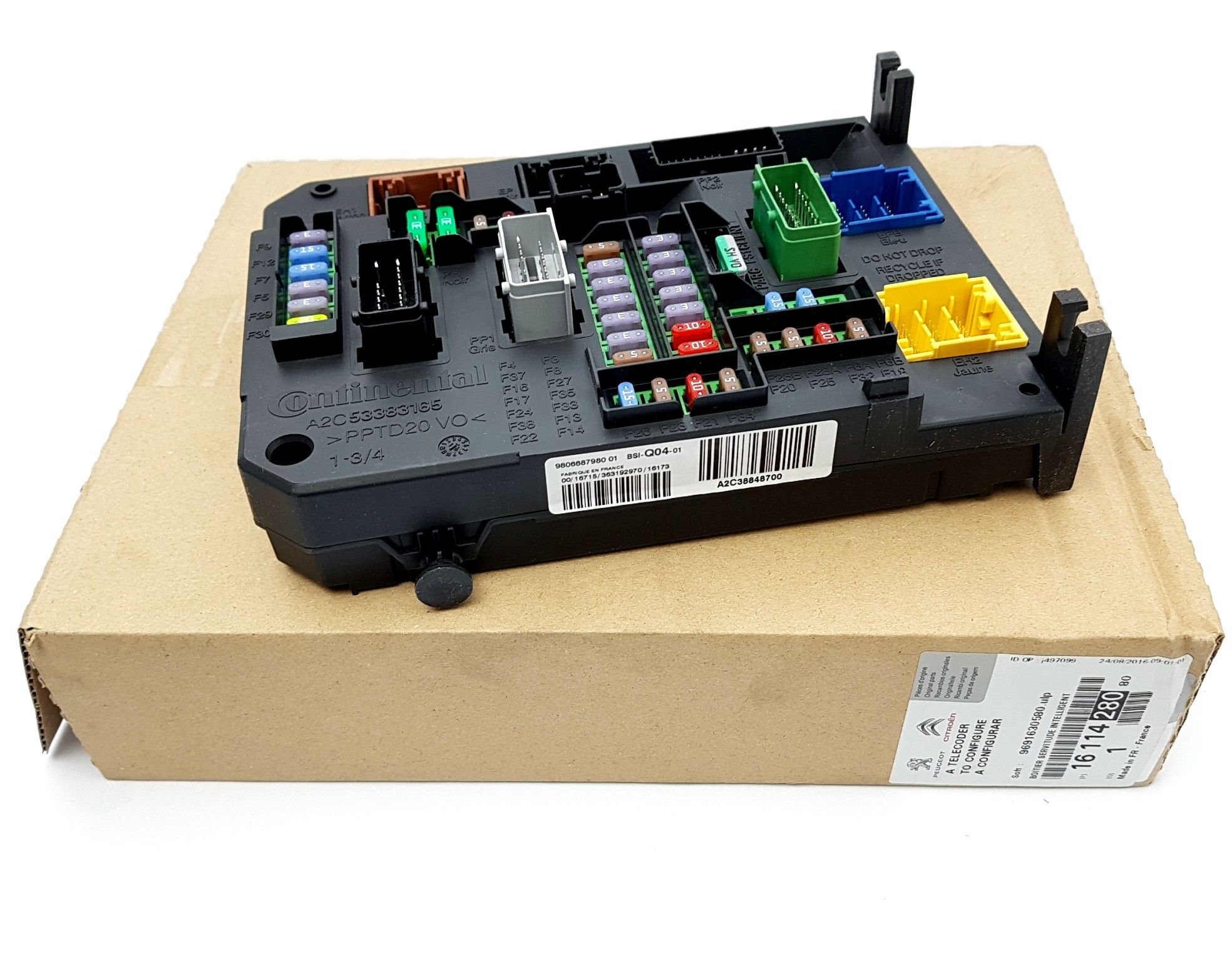 Boîtier Fusibles Original Citroen Peugeot C4 Picasso 1611428080 main product photo