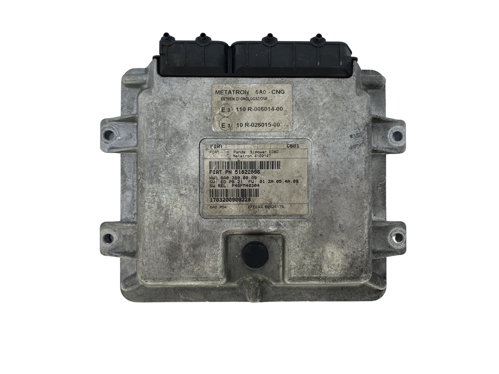 Calculateur 51822896 4100147 6A0.3B0.00.A9 Fiat Metatron 53080 main product photo