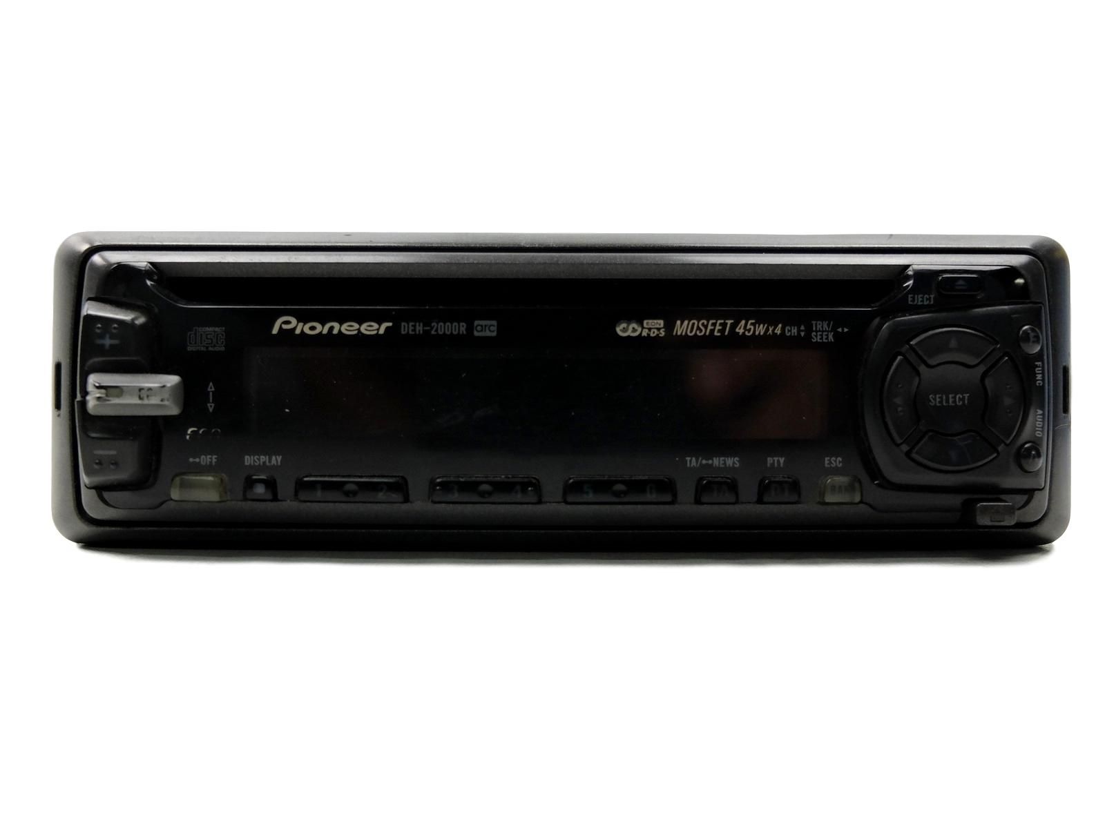 Radio Cd Pioneer DEH-2000R 45Wx4 MOSFET RDS main product photo
