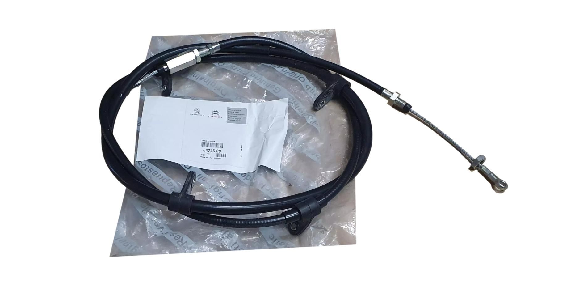 Câble de frein de stationnement Original 474629 4746.29 Citroen Peugeot main product photo