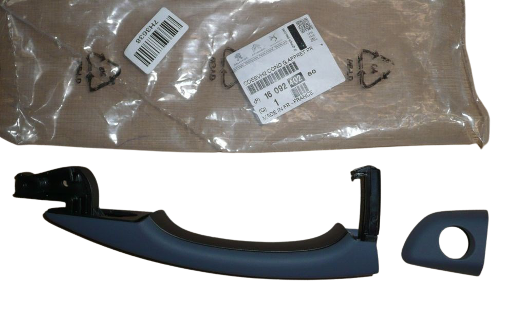 Poignée De Porte Gauche Avant Original Citroen Peugeot 308 Partner 1609240280 main product photo