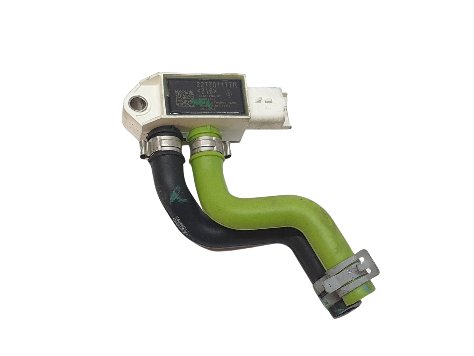Capteur De Pression Des Gaz D'echappement 227701177R 227729276R 2.0dci 4000km main product photo