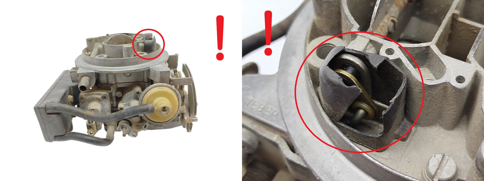 Carburateur WEBER 743474A TLDR-0/300 Renault