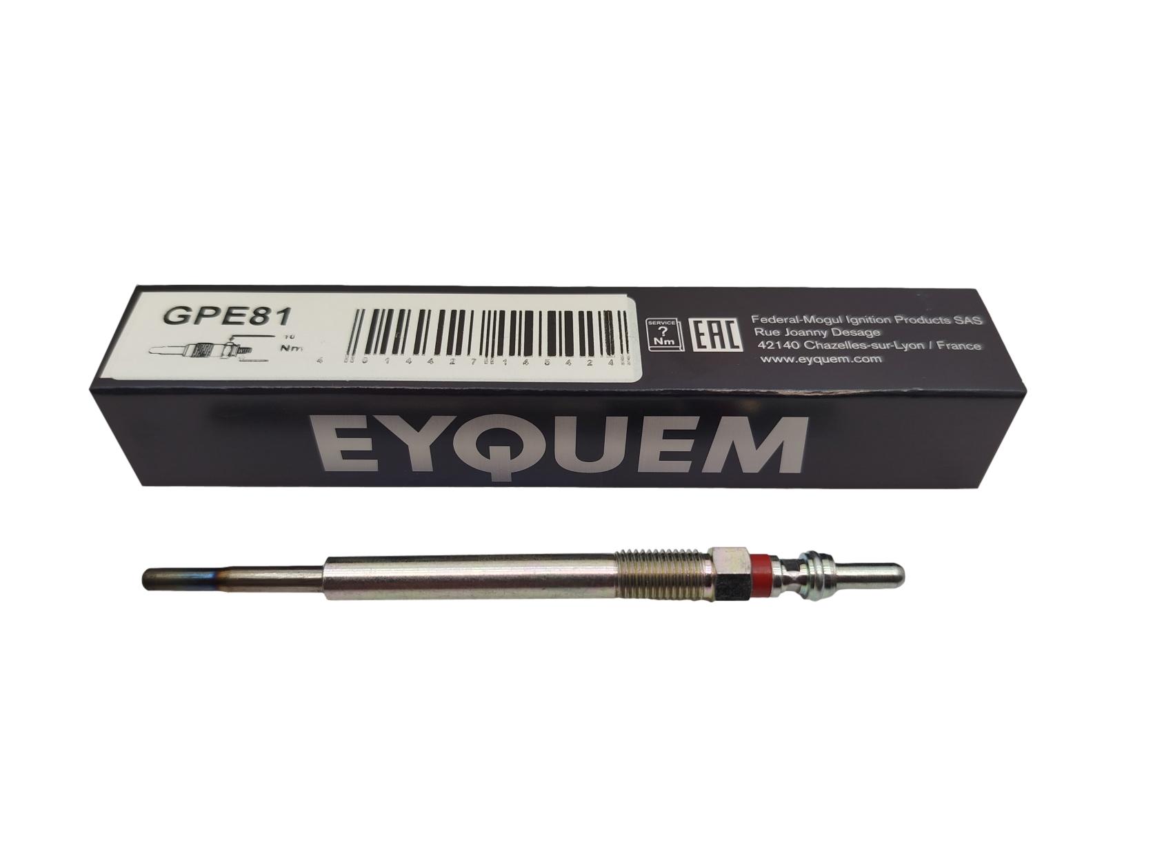 Bougie De Réchauffage EYQUEM GPE81 5960E6 5960.E6