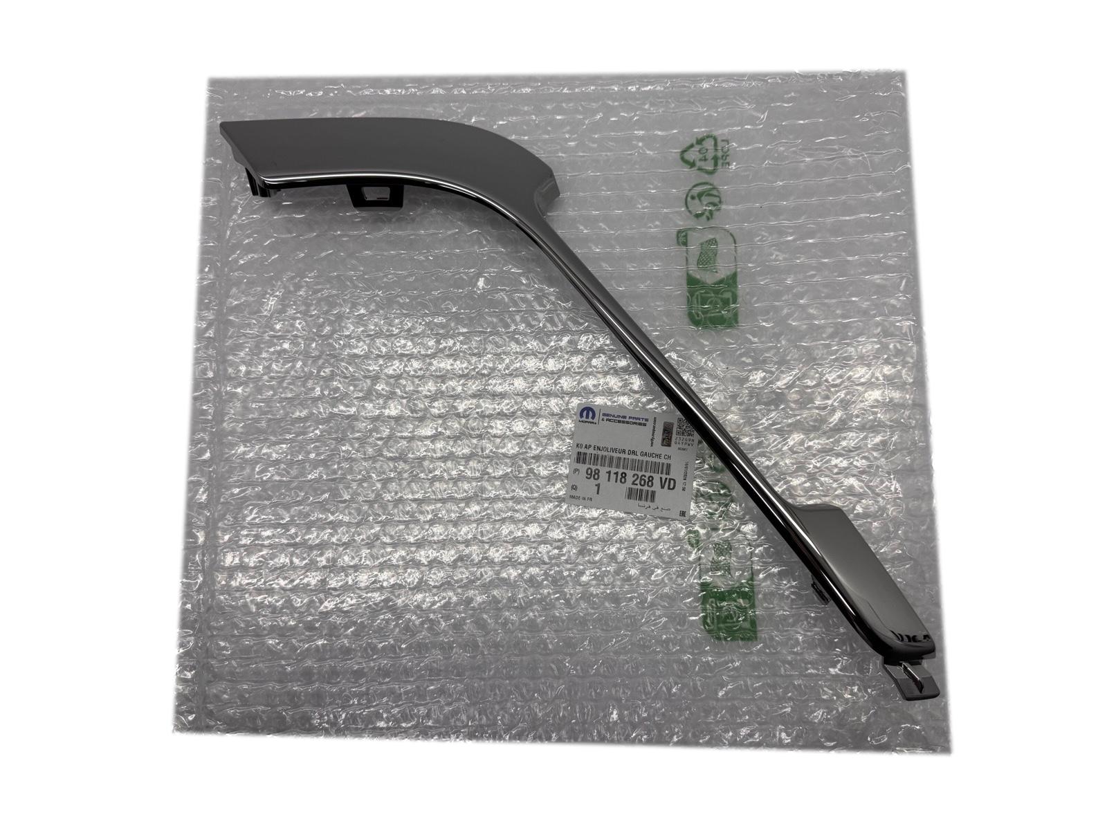Moulure De Pare-Chocs Gauche Avant Original 98118268VD Citroen Peugeot